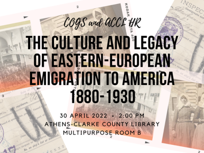 The Culture and Legacy of Eastern European Emigration to America 1880-1930